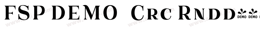 FSP DEMO   Crc Rndd字体转换